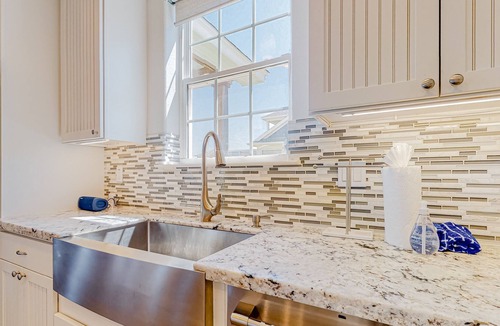 Pirates Beach House | Beautiful dog-friendly home near beach with private pool, hot tub, firepit & AC