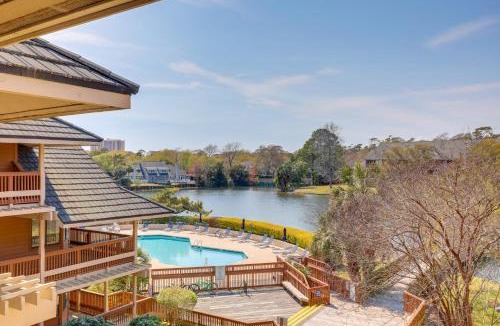 Arcadian Shores House | Beautiful Lakefront Condo: Easy Walk to the Beach!