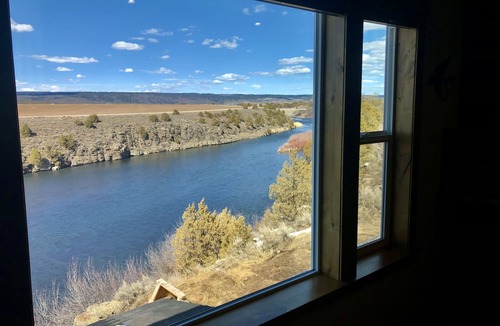Ashton Apartment | Beautiful loft apartment overlooking the Henry’s Fork River at the Ora Bridge!
