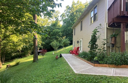 Union House | Beautiful lower level of house in nature with wildlife all around.