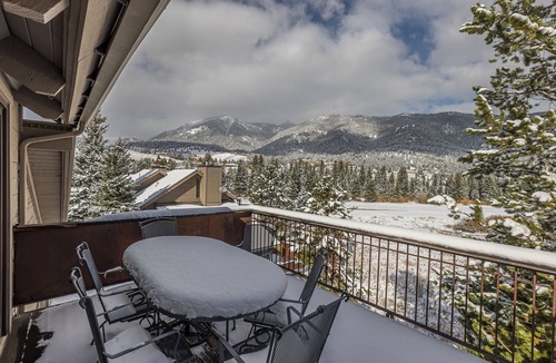 Big Sky Meadow Village House | Big Sky Town Center condo w/fireplace & community pool/hot tub/sauna - The Grateful Getaway
