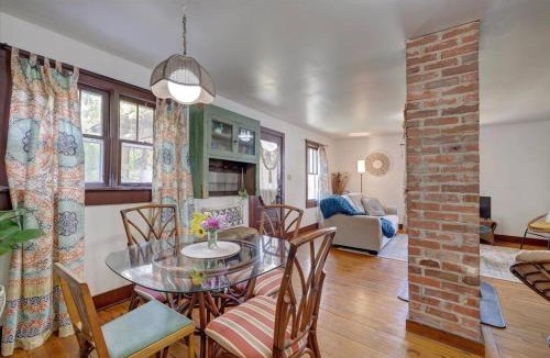 Bloomington House | Boho Garden Bungalow Near IU, Downtown, EV Level 2 Station
