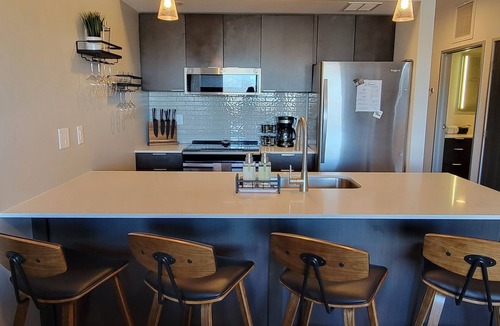 Bozeman Condo | Bozeman Summer Getaway: Climate-Controlled Garage + Mountain Views!