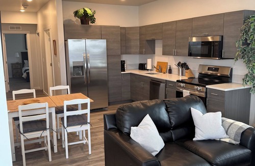 Laramie Apartment | Brand new construction, stylish 3BR/2BA apartment in Laramie 1 blk from campus