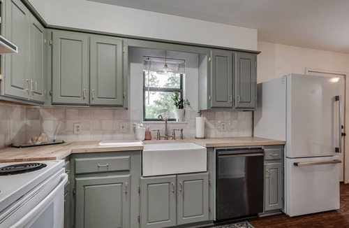 Mustang House | Brass & Bloom Retreat is a calm, cozy stay in a quiet neighborhood.