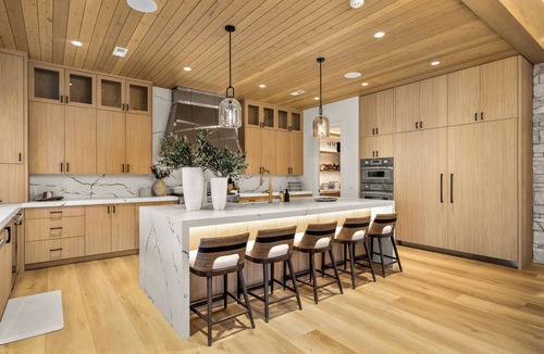 Whitefish House | Breathtaking ski residence - theater room , sauna , gym, heated driveway and hot tub deck