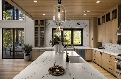 Whitefish House | Breathtaking ski residence - theater room , sauna , gym, heated driveway and hot tub deck