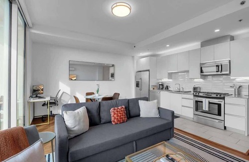 Downtown Tulsa Apartment | Bright & Airy 1BD in Tulsa with Onsite Gym