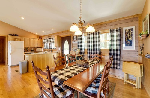 Bostic Cabin | Bring a Pet! Mtn-View Bostic Retreat w/Deck