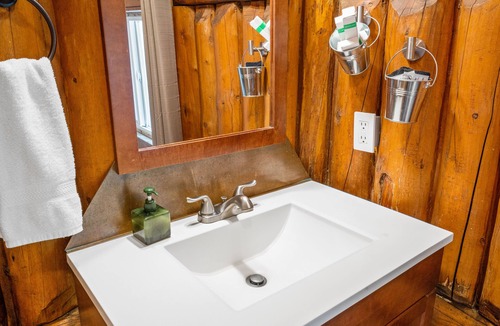 West Yellowstone Cabin | Bucking Moose Bison Cabin (#11)