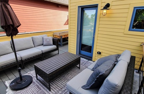 Bozeman House | Built in 2007, this deluxe 3-story solar condo offers the best of Bozeman!