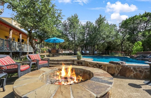 Fischer House | Canyon Lake Lighthouse | Unique Getaway with Private Pool and Hill Country Views