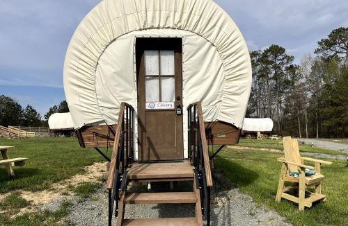 Lillington House | Cape Fear River Glamping at this Lovely Covered Wagon in Lillington, North Carolina