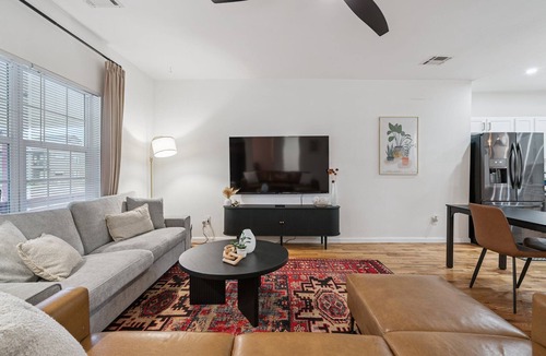 Central Oklahoma City House | Central, charming, 4bd home, workspace, patios, king bed