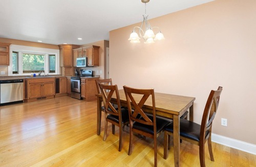 West End House | Centrally located, huge shaded patio with hot tub! Entire place to yourself!