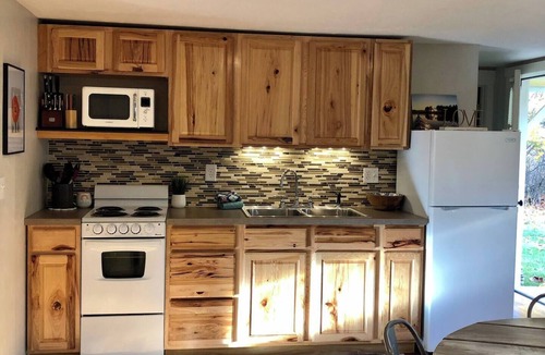 Woods Bay House | Charley's Cottage Flathead Lake Beach Pets Yes!