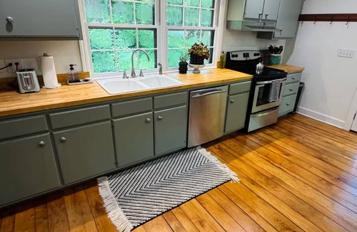 Bynum House | Charming 2-bedroom retreat nestled in the pines on a pond. 15 minutes from UNC