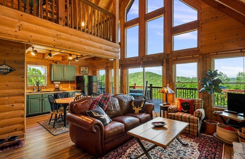 Bostic Cabin | Charming Cabin with Incredible Mountain Views