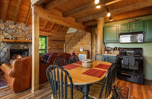 Bostic Cabin | Charming Cabin with Incredible Mountain Views