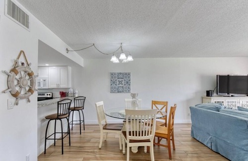 Ocean Crest Condo | Charming front beach 2-bedroom condo with pool, WiFi, in serene Ormond Beach