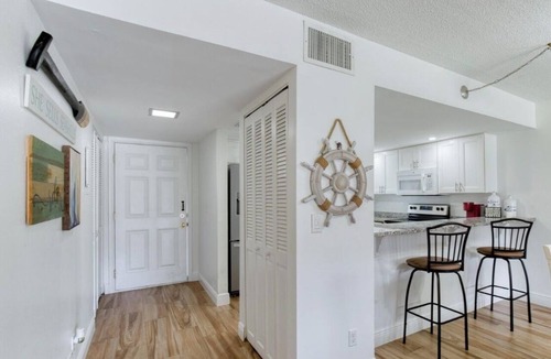 Ocean Crest Condo | Charming front beach 2-bedroom condo with pool, WiFi, in serene Ormond Beach