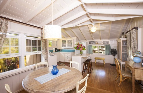 Hanalei Cottage | Charming Hanalei Beach Cottage w/AC - Walk to town & the Beach! TVNC-1091