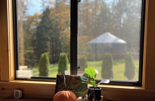 Putney Cabin | Charming luxury tiny cabin with AC and all the amenities in peaceful Putney