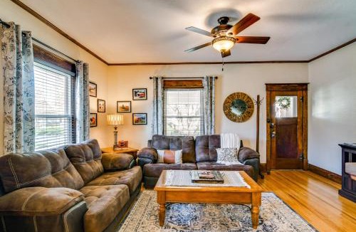 Winterset House | Charming Winterset Vacation Rental with Yard and Patio