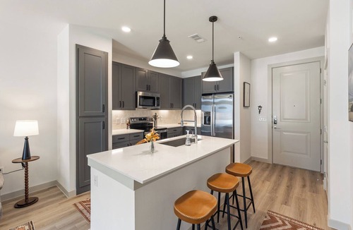 San Marcos Apartment | Chic Ground Level 1BR 1BA | Luxe Living