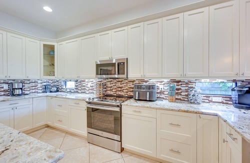 Naples Park House | Chic Naples Retreat w/Private Heated Pool & Lanai