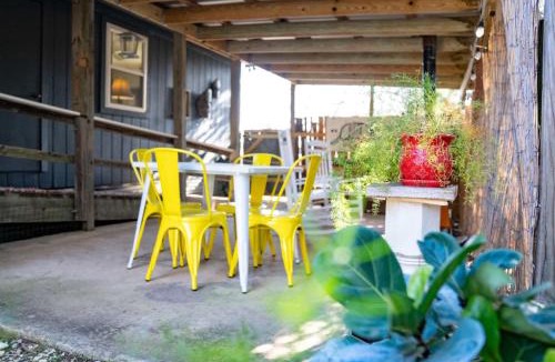 San Marcos House | Chickadees Stay: Private Tub, Chiminea & Pool