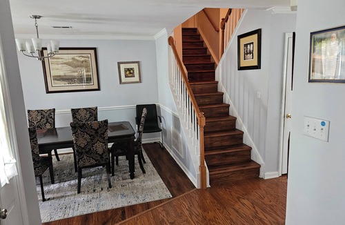 Indian Trail House | Clean Bedroom in a Single Family Home for One Guest Only. Room A