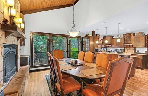 Gruene House | Clutter Falls Retreat with Two Homes, Hot Tubs & Guadalupe River Views