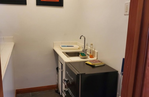 Lakewood Village Apartment | Comfy, homey studio with private entrance and snack-prep area