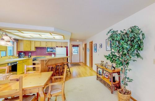 Big Sky Meadow Village Condo | Condo with WiFi, fireplace, hot tub, & swimming pool