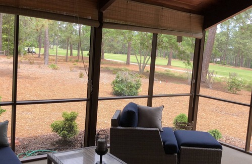 Pinehurst House | Contemporary Scandinavian styled home on the 7th hole of Pinehurst #1
