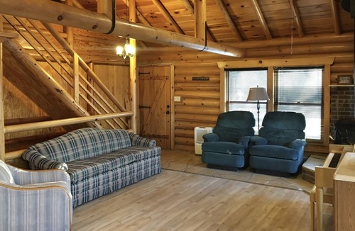 Rolette County Cabin | Cozy and peaceful 1-bedroom cabin with loft near peaceful Saint John, ND