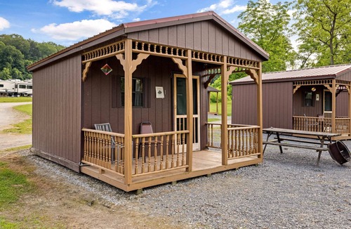 Mifflinburg Cabin | Cozy Cabin1 Within Campground