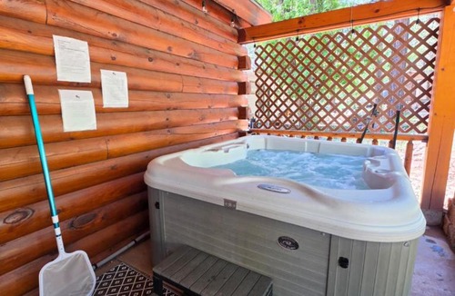 Flagstaff House | Cozy Forest Cabin with Hot Tub in Central Flagstaff