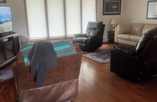 Glasgow House | Cozy home close to Fort Peck with all the amenities! Pet friendly
