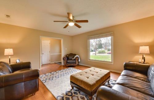 Matthews House | Cozy Home w/Fenced Yard < 1 Mi Downtown Matthews!