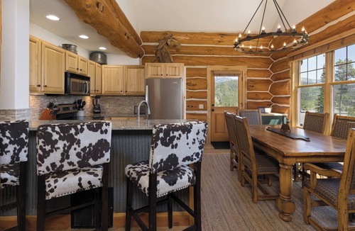 Powder Ridge House | Cozy Log Cabin! Private Deck with Grill and Hot Tub!