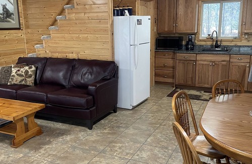 Thompson Falls House | Cozy, river front cabin in the woods just steps away from the Clark Fork.