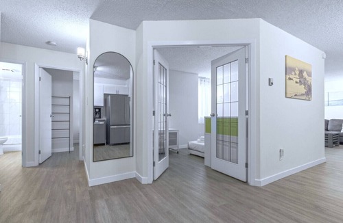 Beltline Apartment | Cozy & Spacious 2BR at Stampede w/Parking, AC