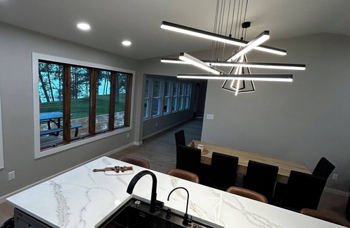 Ottertail House | Crimson Beach Retreat- Family friendly beach get away on clear Buchanan Lake!