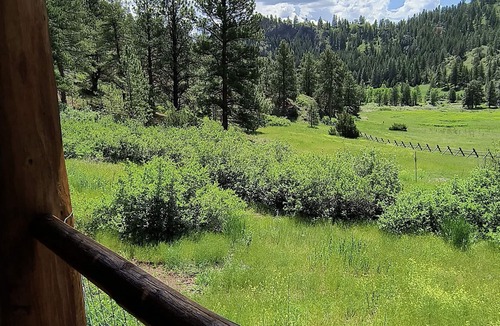 Cascade Cabin | Dearborn River Log Cabin with 3/4 mi River Frontage & 72 Acres to Roam