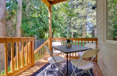 Holly House | Deck w/Forest View! Modern PNW Getaway By Boeing