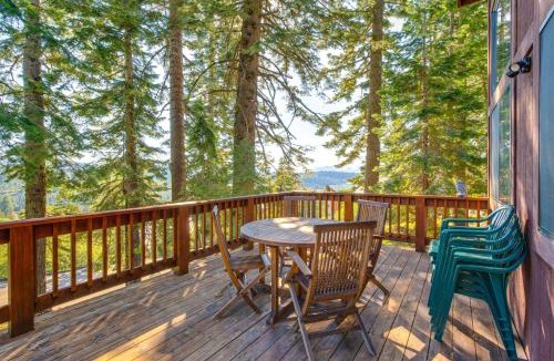 Bear Valley House | Deck w/Mountain Views: Cabin in Bear Valley!