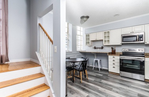 Thompson Square - Bunker Hill Apartment | Deluxe Charlestown 2BR w/In-Unit W/D, close to Dining, by Blueground