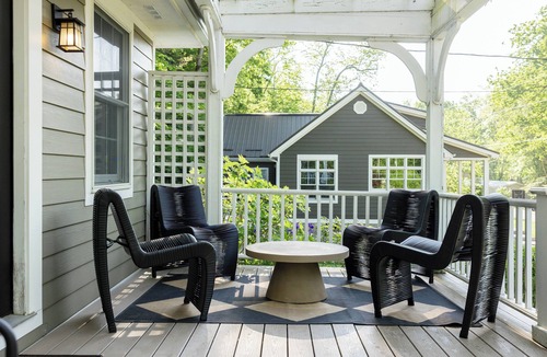 Loudonville House | Deluxe Mohican Home w/Game Room, Pizza Oven, River View, Fire Pit! Sleeps 10